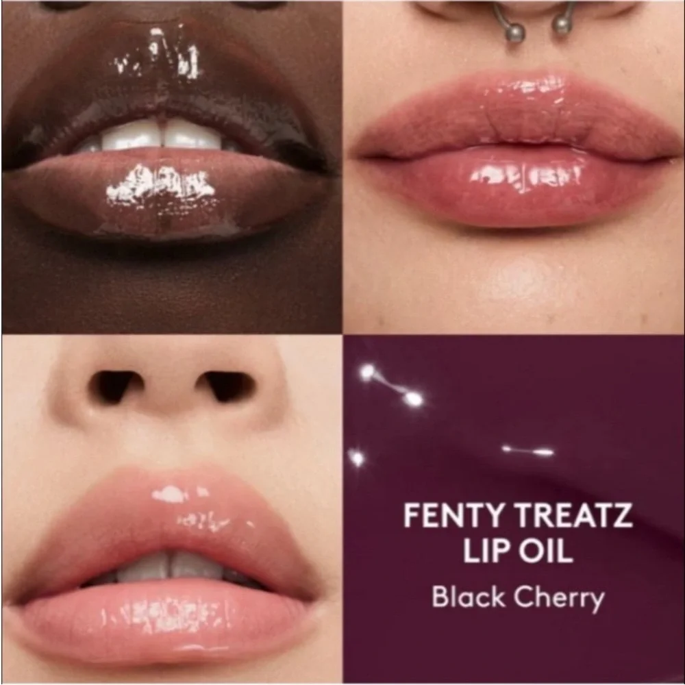 FENTY Skin Shimmer N Spice lip and body duo & Cherriez Gone Bad Lmt Ed. Sets New